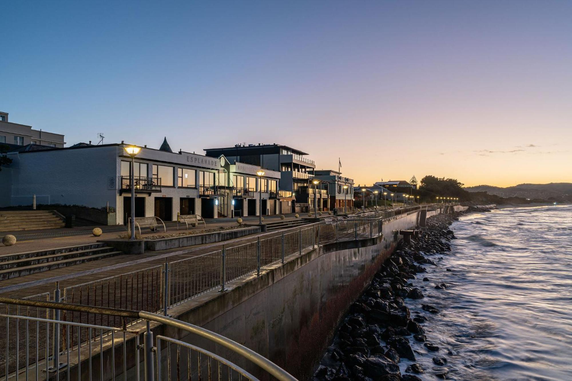 Esplanade Apartments Dunedin Luaran gambar