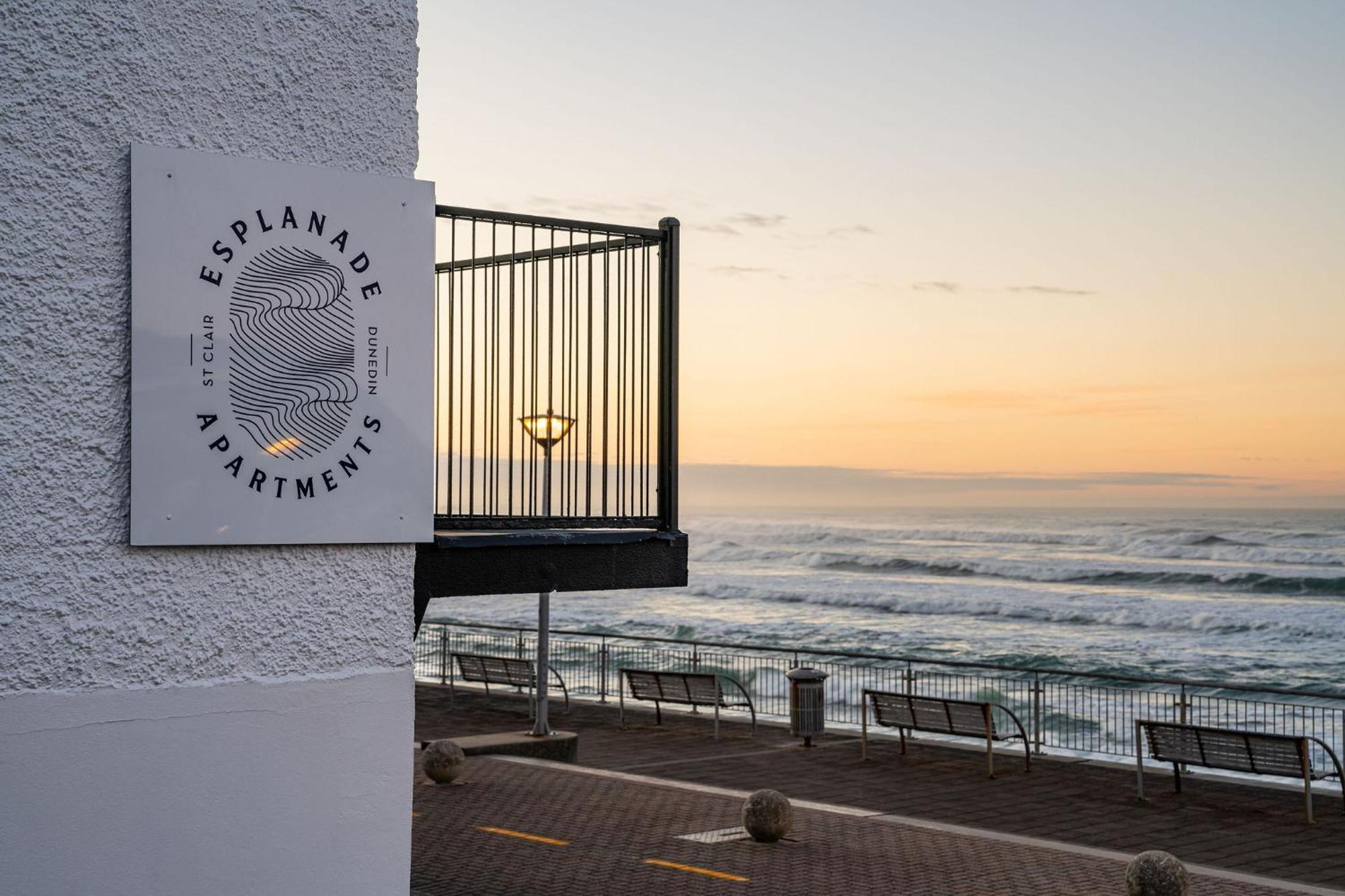 Esplanade Apartments Dunedin Luaran gambar