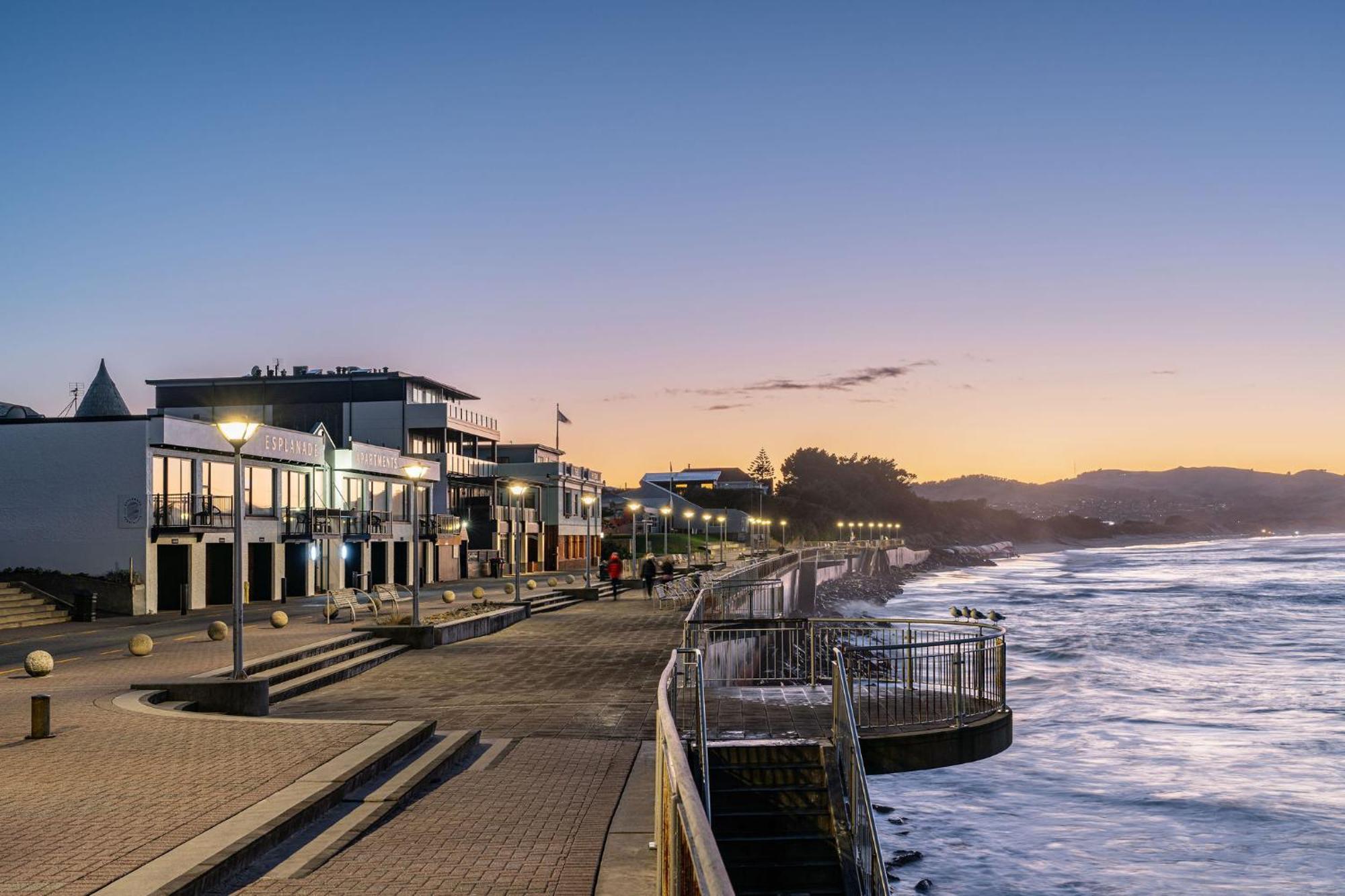 Esplanade Apartments Dunedin Luaran gambar